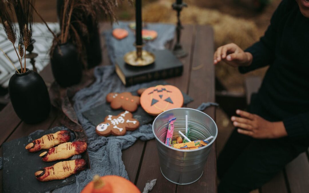 Camping en Halloween