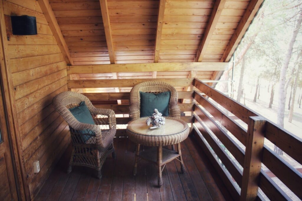 bungalows de madera camping andalucia