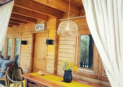 bungalows de madera para 6 personas